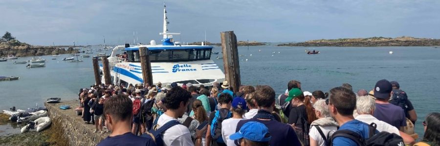 Diagnostic de fréquentation des 15 îles du Ponant : Archipel de Chausey, Île de Bréhat, Île de Batz, Ouessant, Molène, Île de Sein, Archipel des Glénan, Île de Groix, Belle-Île, Houat, Hoedic, Île-aux-Moines, Île d’Arz, Île d’Yeu, Île d’Aix 